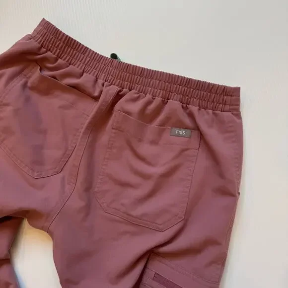 FIGS Yola Skinny Scrub Pants Mineral Mauve Pink Women's XS Rare Retired PO 2228 - Picture 14 of 15